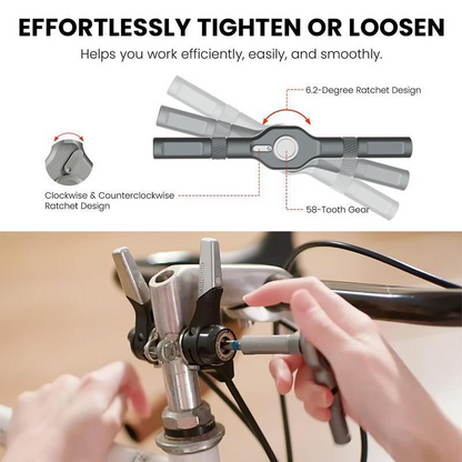 All-in-One Ratchet Magnetic Screwdriver Set – S2 Steel Precision Bits, Removable Screwdriver Kit for DIY, Furniture Assembly & Home Repair