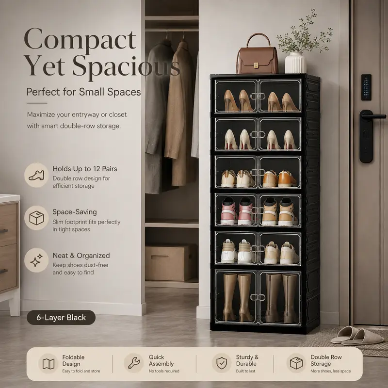 Tall Fabric Drawer Dresser with 9 Storage Bins, Sturdy Steel Frame Cabinet for Clothes, Toys, and Accessories