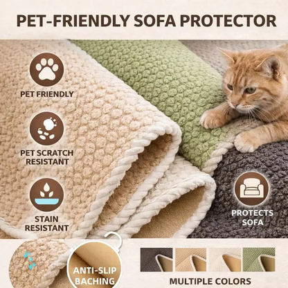Luxury Thick Sofa Cover – Washable Non-Slip Couch Protector for Sectional Sofa, Loveseat & 3-Seater Couch