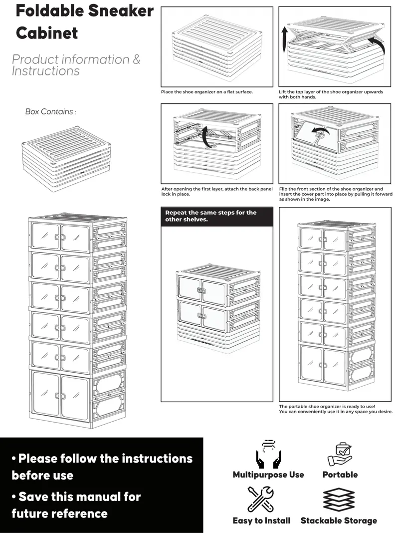 Tall Fabric Drawer Dresser with 9 Storage Bins, Sturdy Steel Frame Cabinet for Clothes, Toys, and Accessories